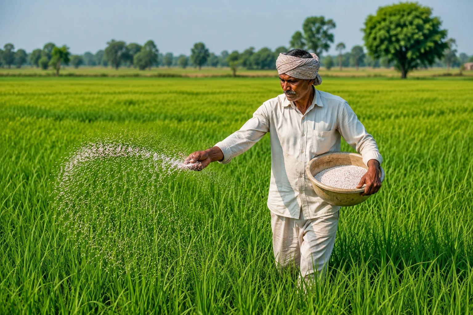 श्री श्याम फर्टिलाइजर्स से जुड़ा कृषि दृश्य